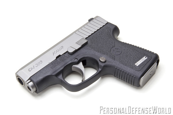 TOP 12 CONCEALED CARRY HANDGUNS - Kahr CW380 Left Bottom