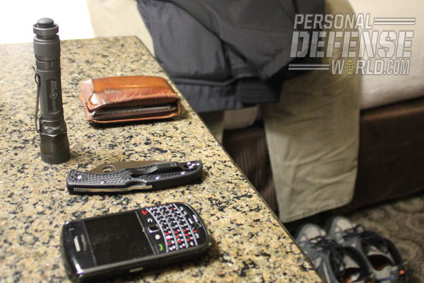 Having a potent second-best option is very important. Alternative weapons that can be conveniently and discreetly carried include knives, Kubotans, pepper spray and stun guns.