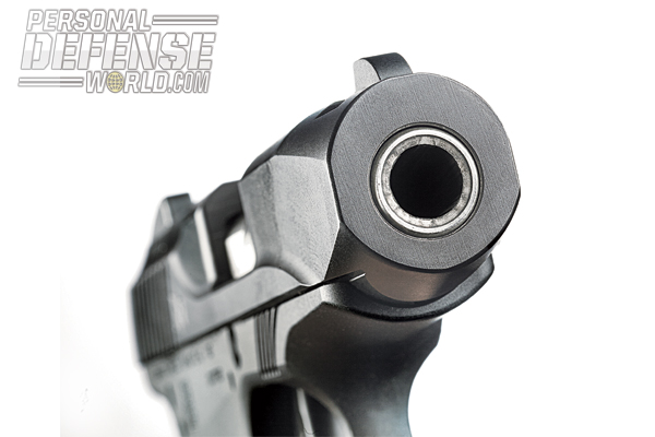 The R51 features rounded edges all along its exterior for more comfortable carry.