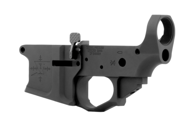 Seekins Precision SBA15 billet lower angled