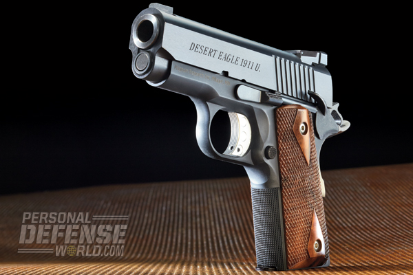 “The DE1911U possesses one of the best triggers of any 1911 I’ve tested. It breaks right at 3.5 pounds with very little creep and no overtravel.”