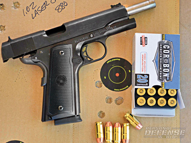 The author ran several types of ammo through the Expert without a hiccup.