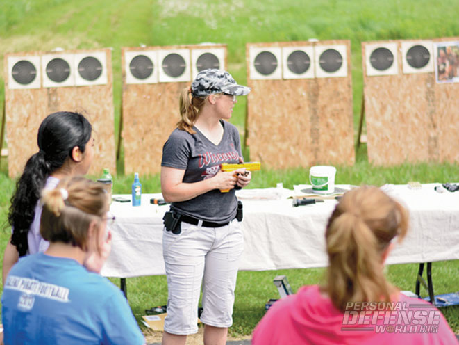 Sara Ahrens learned early on in her LE career how great GLOCKs are, and has carried that appreciation over to her training classes.