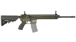 Lewis Machine & Tool CQBODGB AR-Platform Rifle solo