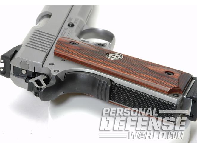 Ruger SR1911 Commander, ruger, ruger SR1911, SR1911CMD, RUGER SR1911CMD reshaped grip safety flat housing