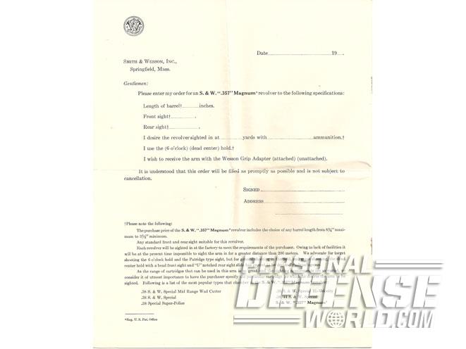 A History of the Smith & Wesson .357 Magnum Revolver