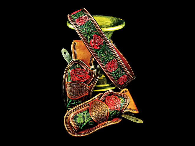 Slickbald Custom Holsters, slickbald, slickbald holsters, slickbald custom holster, slickbald holster, slickbald western holster, slickbald rose