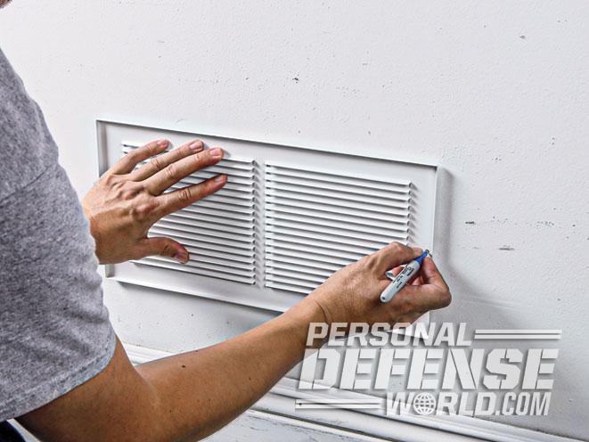 air vent, air vent wall safe, wall safe, wall safe fitment