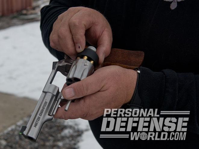 Ruger GP100 Match Champion, ruger, GP100 Match Champion, GP100 Match, Ruger GP100, GP100 Match champion reload closeup