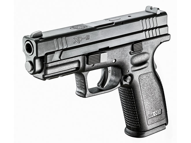 pistol, pistols, compact handgun, compact handguns, Springfield XD 4-Inch Service