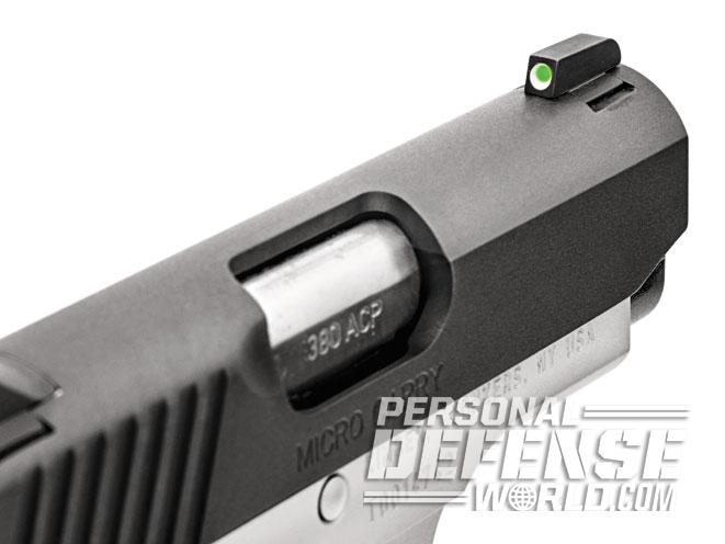 kimber, kimber micro carry, kimber micro carry advocate, micro carry advocate, micro carry advocate front sight