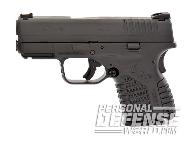springfield, springfield armory, springfield xd-s, xd-s, springfield xd-s .40 s&w, xd-s .40 s&w, springfield xd-s profile