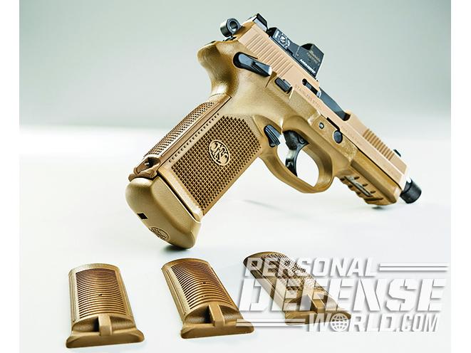 The FNX-45 Tactical backstrap panels