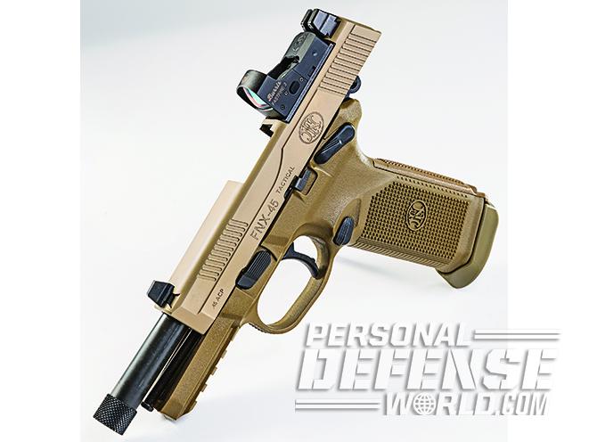 The FNX-45 Tactical barrel