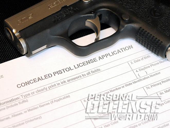 ccw gun application