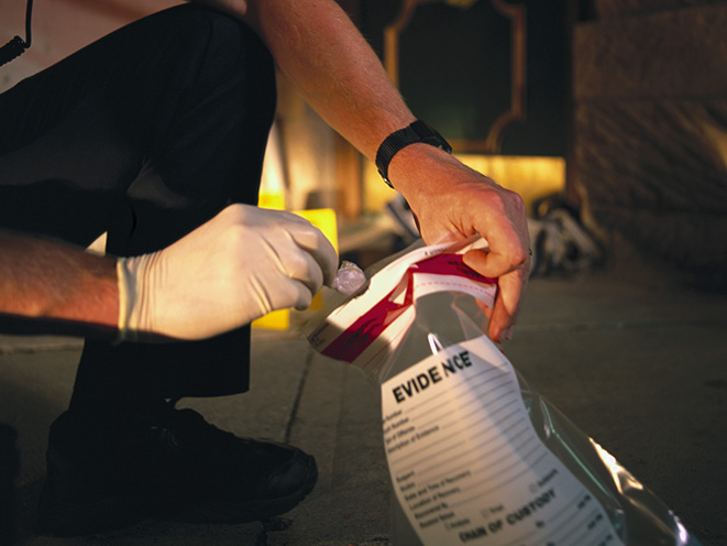 deadly force evidence bag