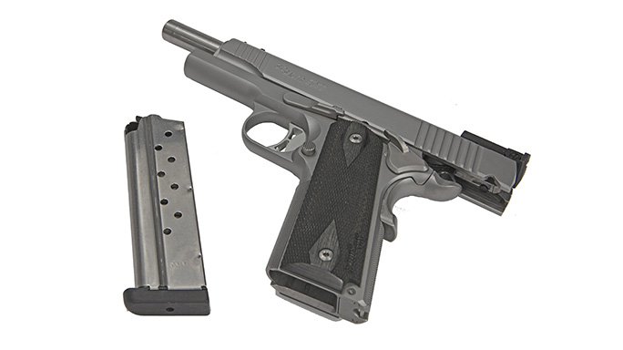 Sig 1911 Match Elite Stainless pistol slide