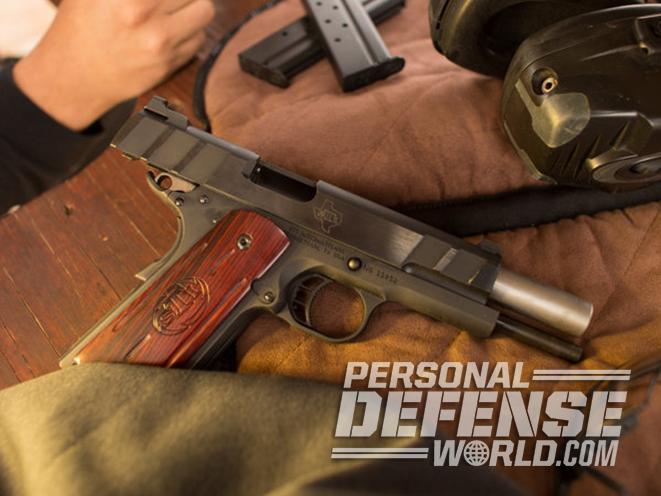 10mm pistol shots downrange