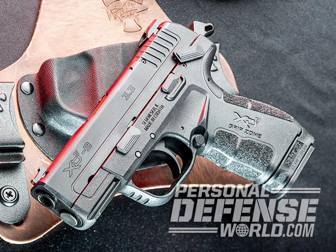 Springfield XD-E pistol safety