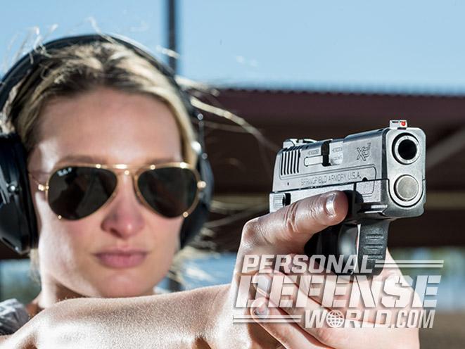 Springfield XD-E pistol sights