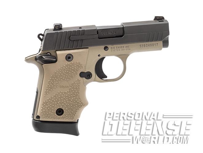 Sig Sauer P938 Combat pistol left profile