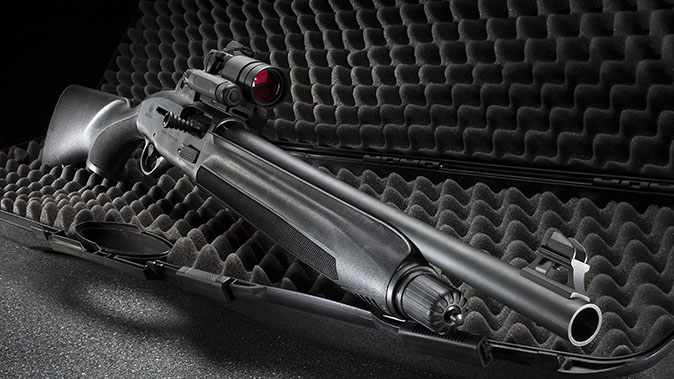 Beretta 1301 Tactical shotgun right angle