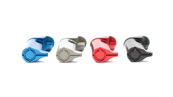 Tyrant Designs M&P Shield Extended Magazine Release front view