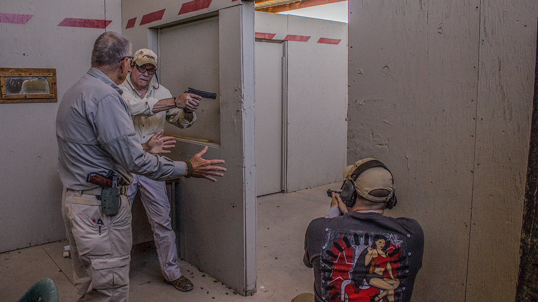 Clearing Corners Gunsite Academy time