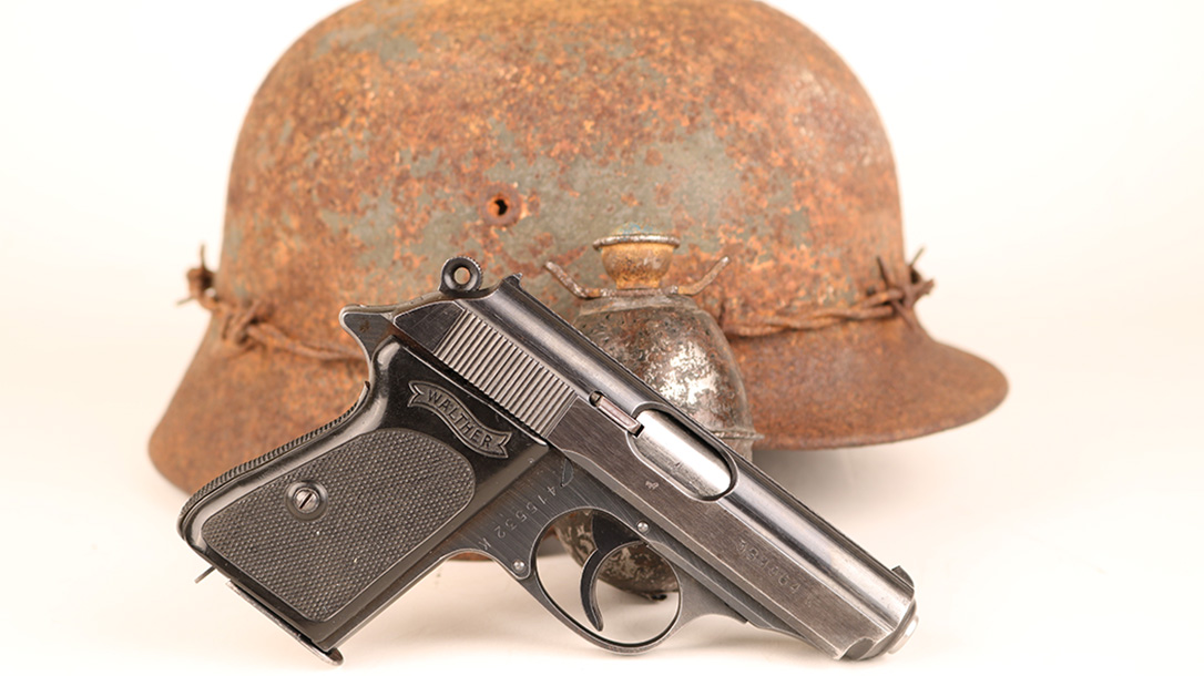 walther ppk pistol right profile