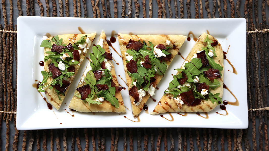 Venison Recipes, Venison Bacon Flatbread