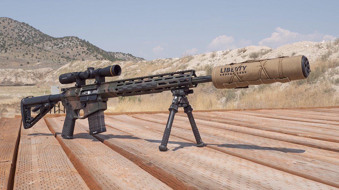 Wilson Combat 458 HAM'R Tactical Hunter rifle, profile