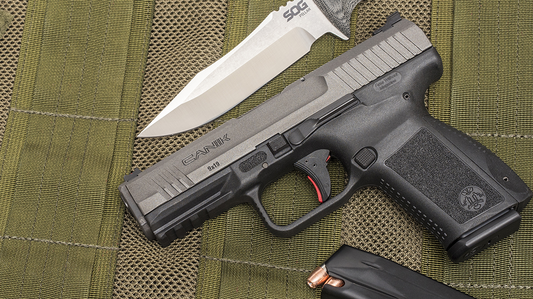 5 Handguns Under $600, Canik TP9SF Elite