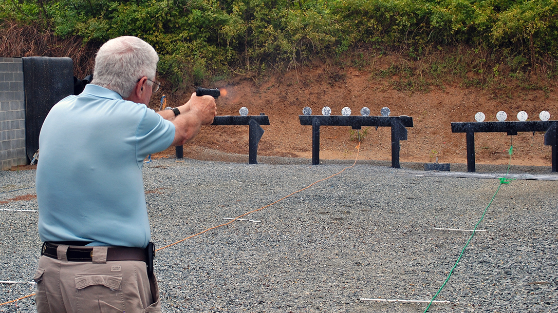 .22 LR Pistols, Plate Rack Drill