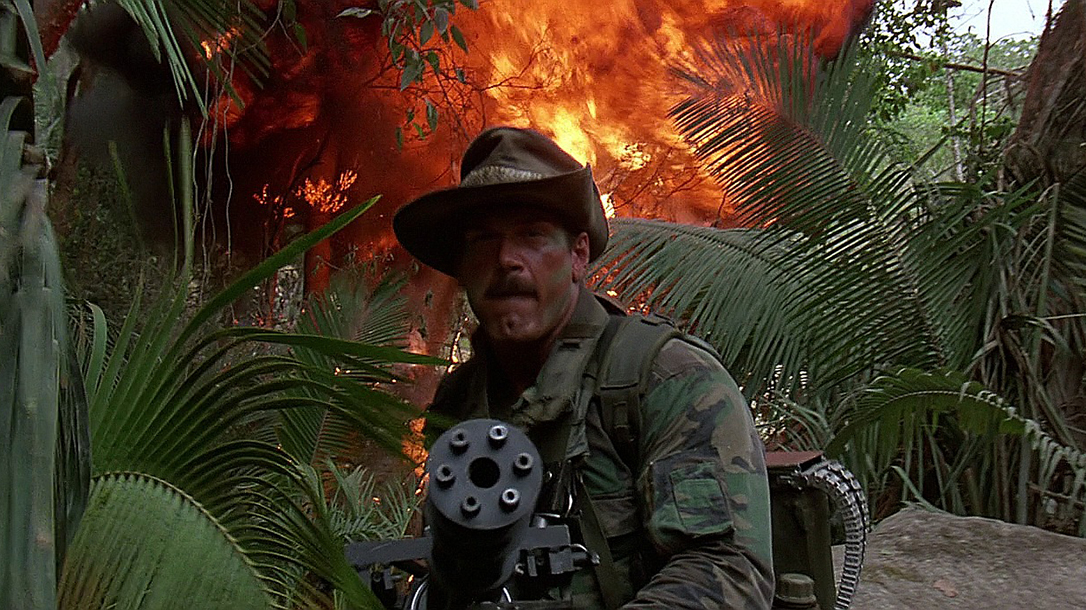 guns in movies, Predator Minigun