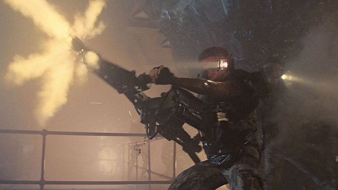 guns in movies, aliens, M56 Smart Gun