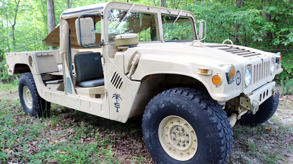 The author's personal Military Humvee.