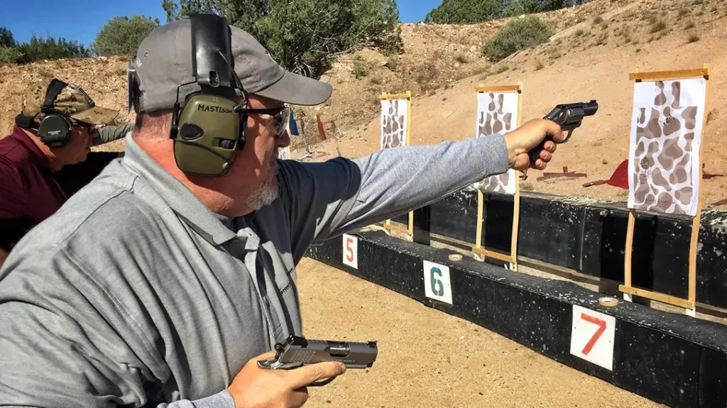 Backup guns need to be easy to access.