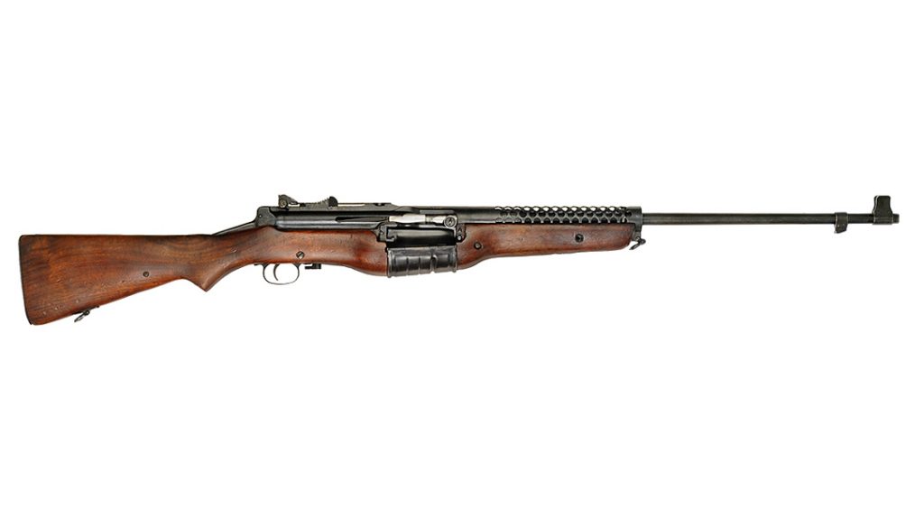 Rejected Army guns include the M1941 Johnson, despite popularity with Marines.