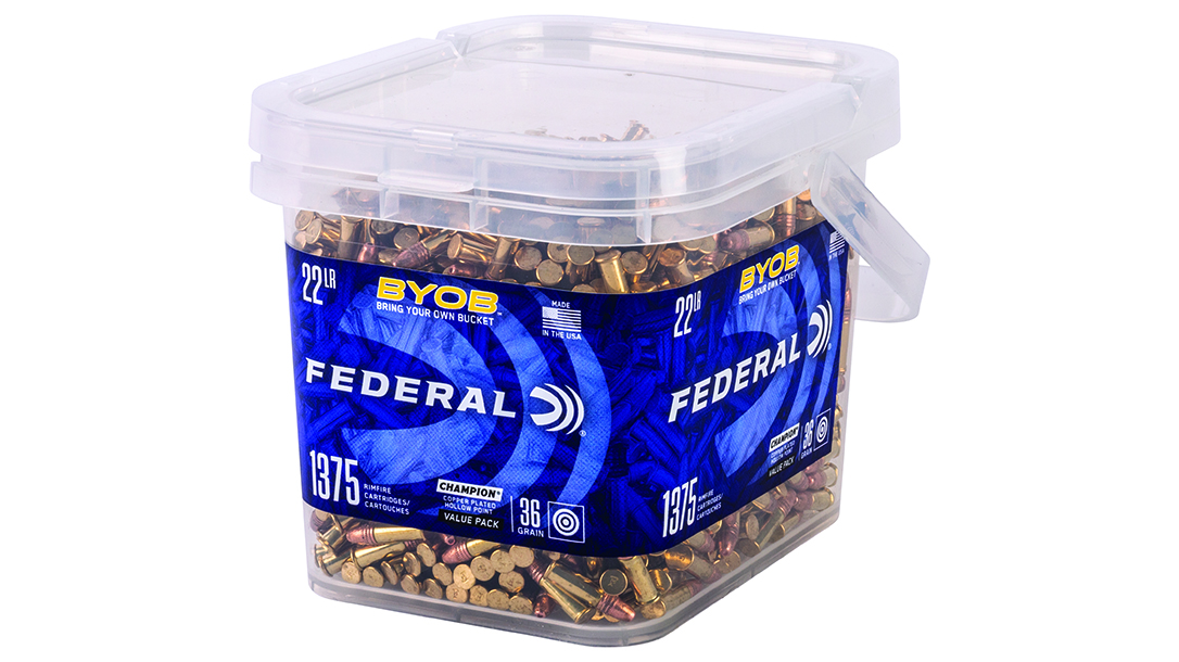 Bucket ammo, 22 lr bulk ammo