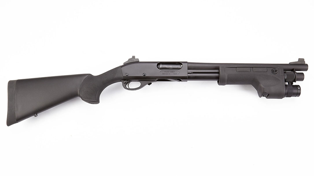 Wilson Combat Professional Shotgun, Short Barrel Shotgun, light fore-end, full