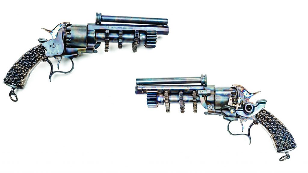 Odin's Workshop, custom black powder pistol, wheelgun