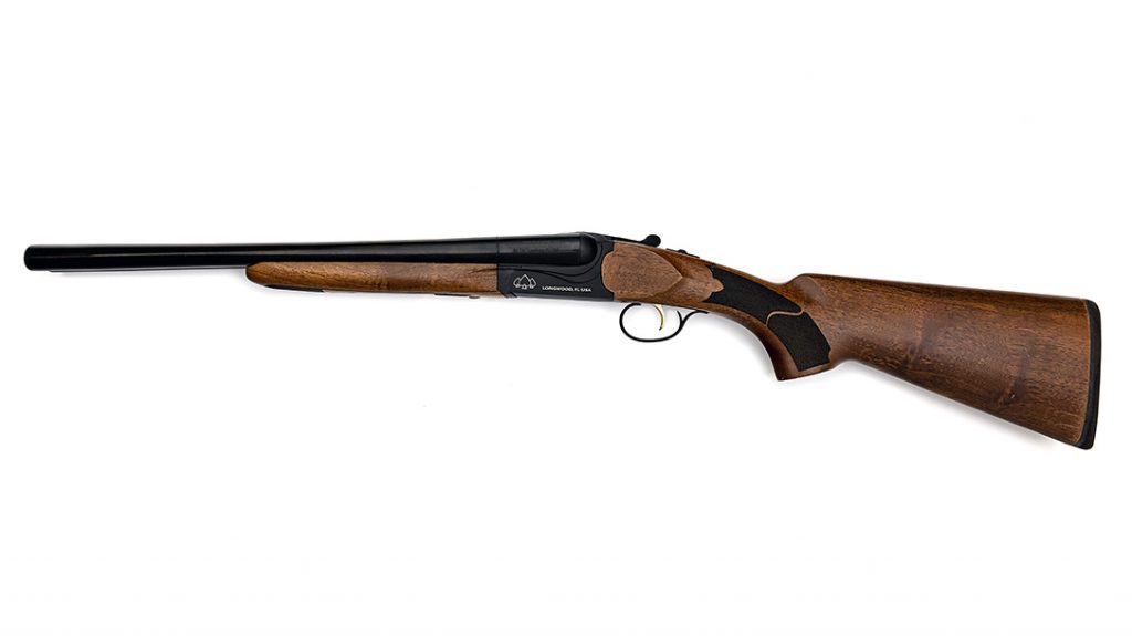 The brand-new gun was still very tight and a bit slow to open for loading. CAS rules require shells to be loaded on the clock.