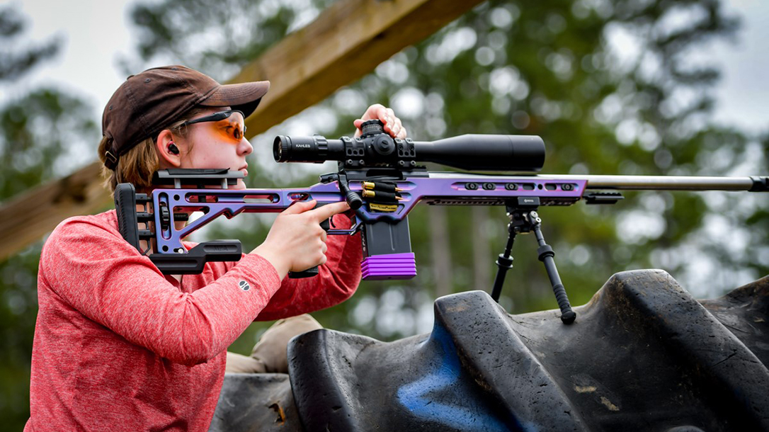 Lara Spanic Competitive Shooter, Precision Shooting, 2024 Olympics, rifle