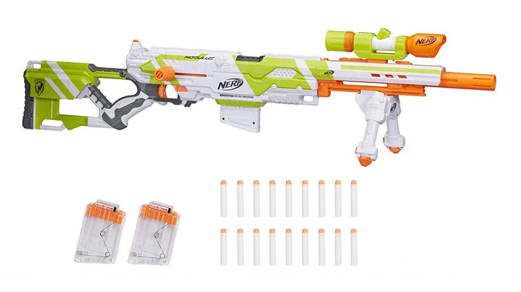 Nerf Longstrike Modulus Sniper Rifle, nerf guns