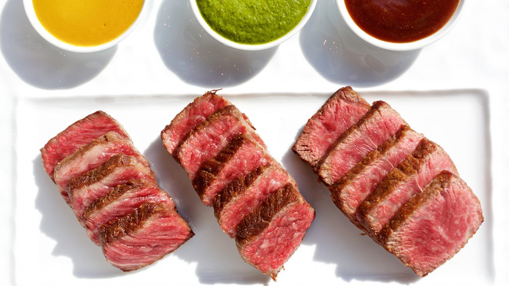 How Japanese Wagyu Beef is normally served