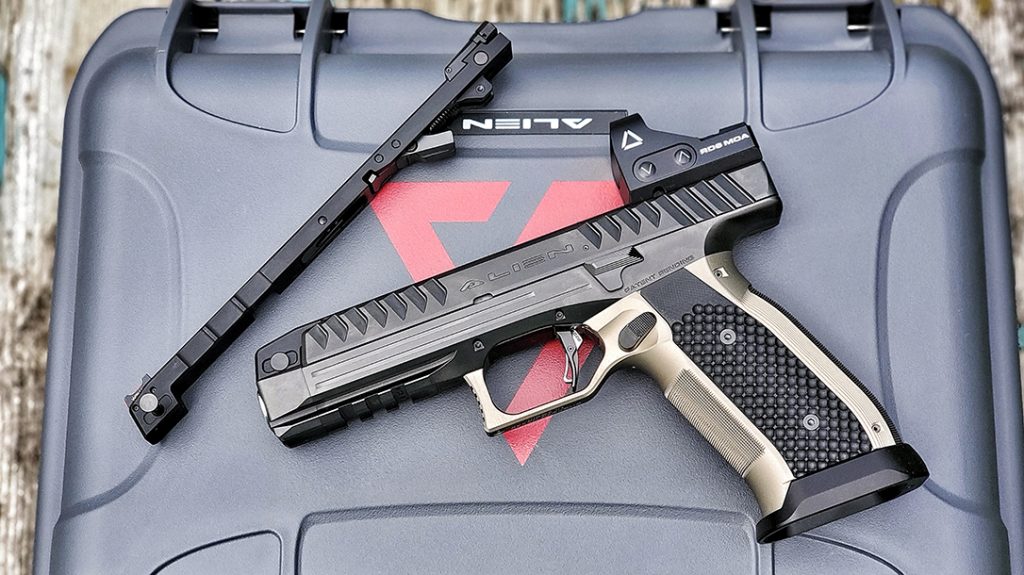 The Laugo Alien is like no other pistol design.