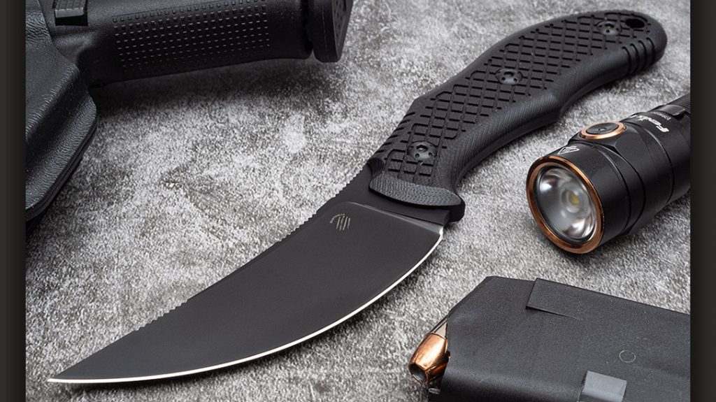 The Bastinelli Chopper fills the self-defense category of our 4 EDC blades.