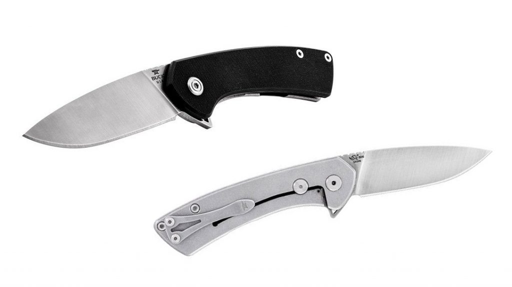 The Buck Knives folding 040 Onset details