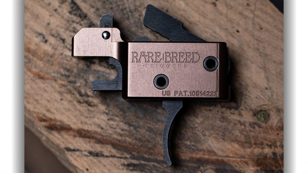 Rare Breed Triggers FRT-15 trigger (Forced Reset Trigger) at the center of an ATF cease-and-desist order.