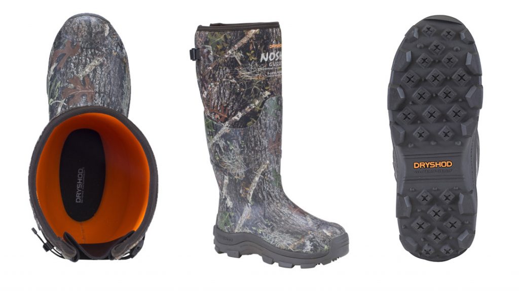 Dryshod Introduces NoSho Gusset Ultra Hunt Camo Boot